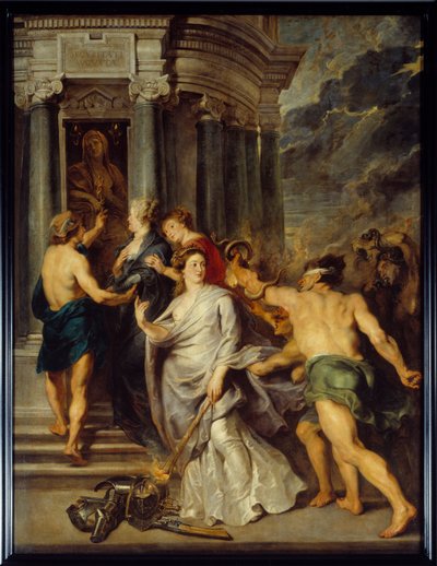 Cycle of Marie de Medicis: Second war of the mother and son by Peter Paul Rubens