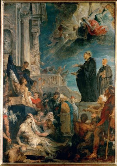 The Miracle of St. Francis Xavier by Peter Paul Rubens