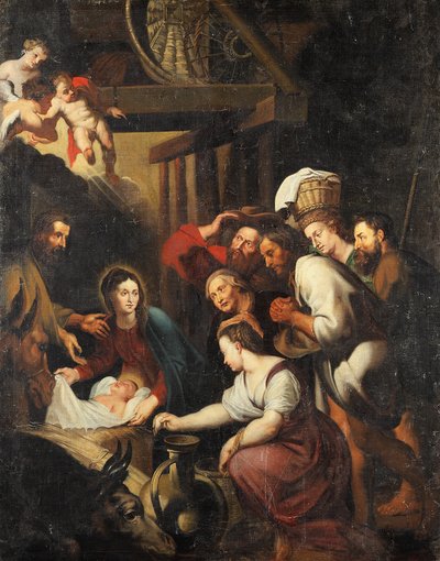 The Adoration of the Shepherds by Peter Paul Rubens