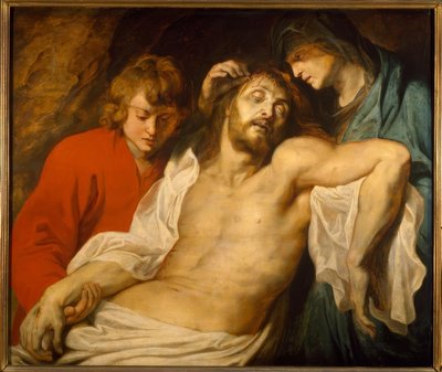 The Lamentation of Christ by Mary and John by Peter Paul Rubens
