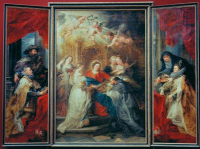 The Holy Virgin Appears to St. Ildefonso by Peter Paul Rubens