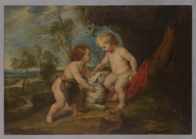 Infant Jesus and Saint John the Baptist by Peter Paul Rubens