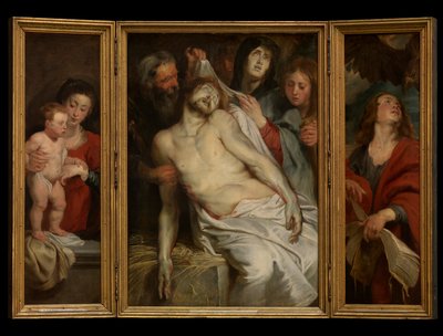 Epitaph of Jan Michielsen and His Wife Maria Maes by Peter Paul Rubens