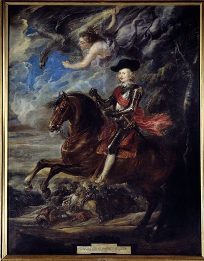 Equestrian portrait of Cardinal Infant Don Ferdinand of Austria by Peter Paul Rubens