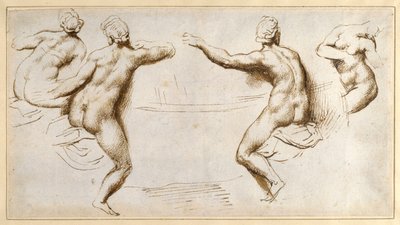 Four Female Nudes Round a Basin by Peter Paul Rubens
