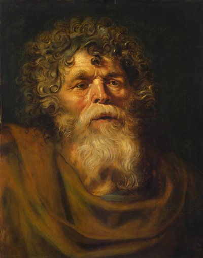 Head of an Old Man, Study for 