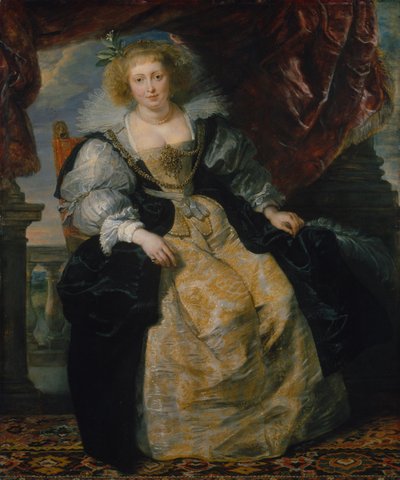 Helene Fourment "in Bridal Dress" by Peter Paul Rubens