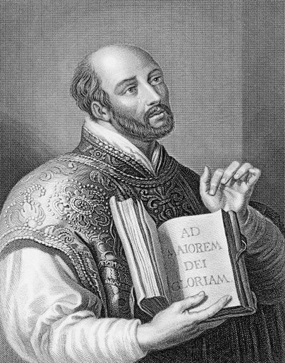 Ignatius Loyola, Engraved by William Holl the Younger, c.1830 by Peter Paul Rubens