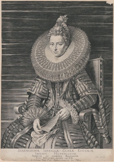 Isabella, Infanta of Spain by Peter Paul Rubens