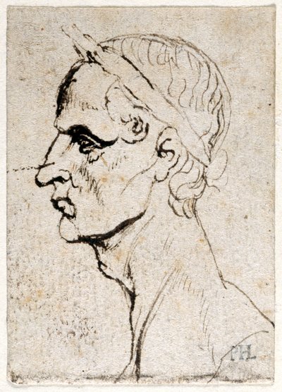 Julius Caesar, from Ten Drawings of Eight of the First Twelve Caesars by Peter Paul Rubens