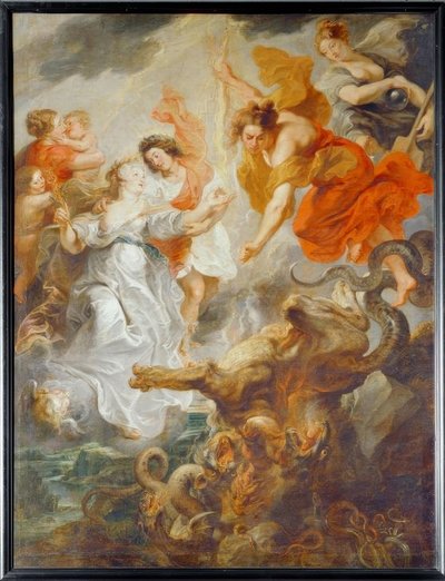 The Perfect Reconciliation of the Queen and Her Son by Peter Paul Rubens