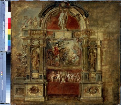 The Arrival of Prince Ferdinand by Peter Paul Rubens