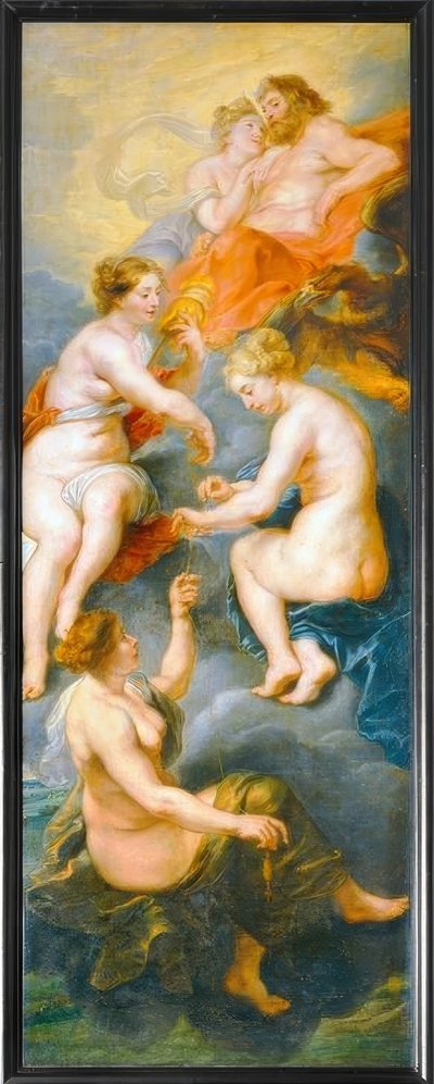 The Fates Spinning the Destiny of Queen Marie de