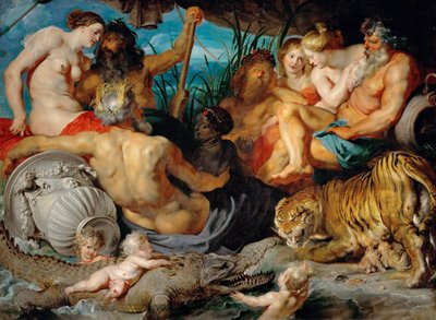 The Four Rivers of Paradise (The Four Continents) by Peter Paul Rubens