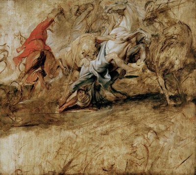 Lion Hunt by Peter Paul Rubens