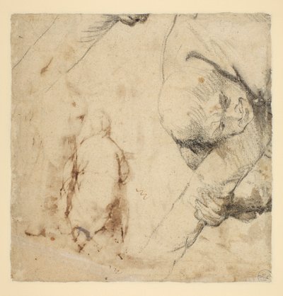 Man Holding a Shaft of the Cross by Peter Paul Rubens