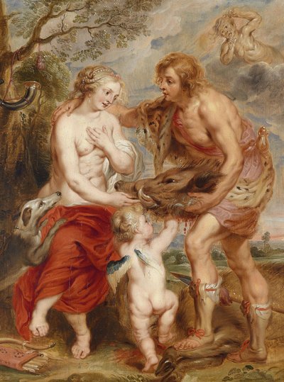 Meleager offering the Calydon boar