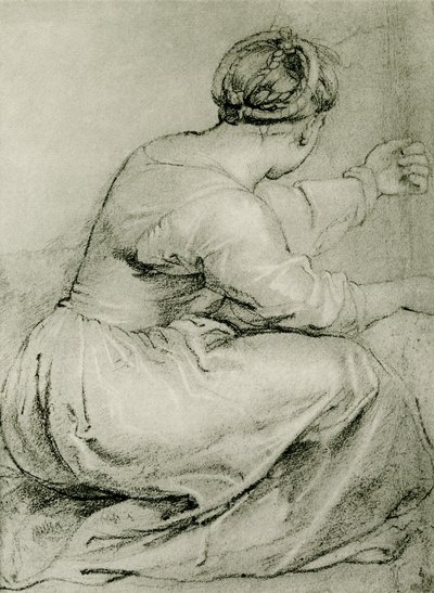 One of the Daughters of King Lycomedes by Peter Paul Rubens