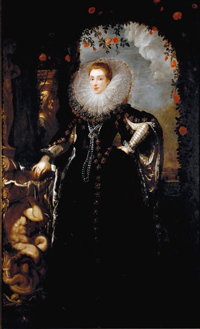 Portrait of Giovanna Spinola Pavese by Peter Paul Rubens