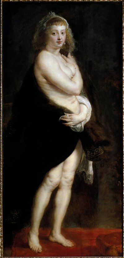 Portrait of Helena Fourment, Also Called Small Pelisse by Peter Paul Rubens