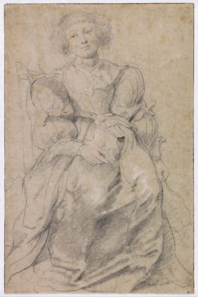 Portrait of Helene Fourment, c.1630-1631 by Peter Paul Rubens