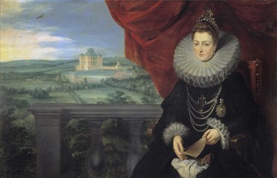 Portrait of Infanta Isabella Clara Eugenia of Spain 1566-1633 by Peter Paul Rubens