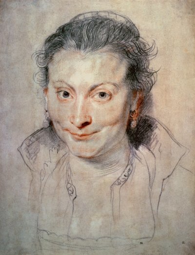 Portrait of Isabella Brandt by Peter Paul Rubens