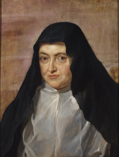 Portrait of Isabella Clara Eugenia, Archduchess of Austria as Nun by Peter Paul Rubens