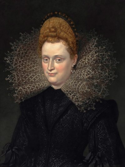Portrait of Margherita Gonzaga, Duchess of Lorraine by Peter Paul, Rubens