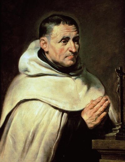 Portrait of a Carmelite Prior by Peter Paul Rubens