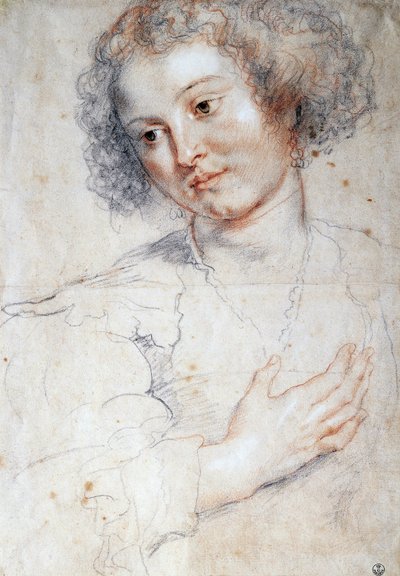 Portrait of a Woman (Study for a Portrait of Saint Apollonia) by Peter Paul Rubens
