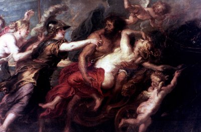 Rape of Proserpina by Peter Paul Rubens