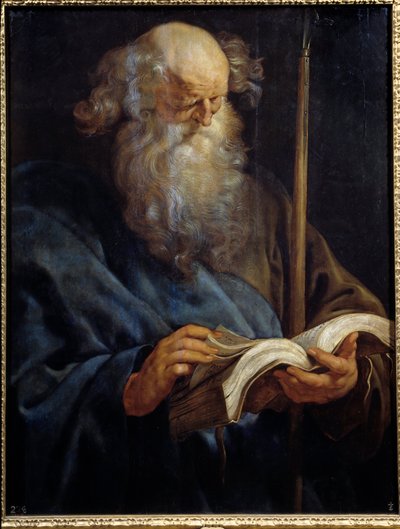 Representation of the apostle Saint Thomas by Peter Paul Rubens