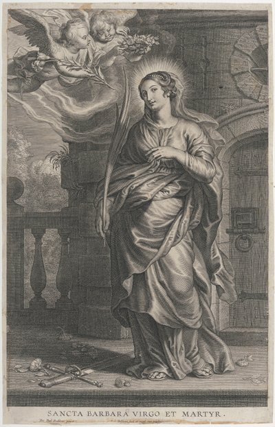 Saint Barbara by Peter Paul Rubens