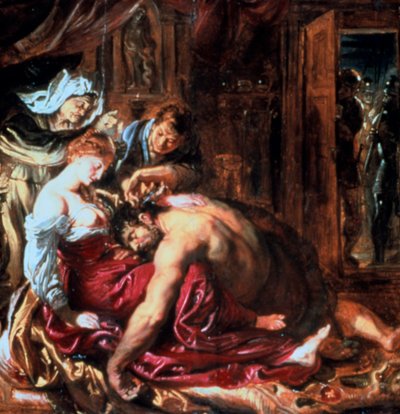 Samson and Delilah by Peter Paul Rubens