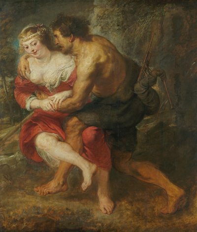 Shepherd Scene (Silvia and Coridon) by Peter Paul Rubens