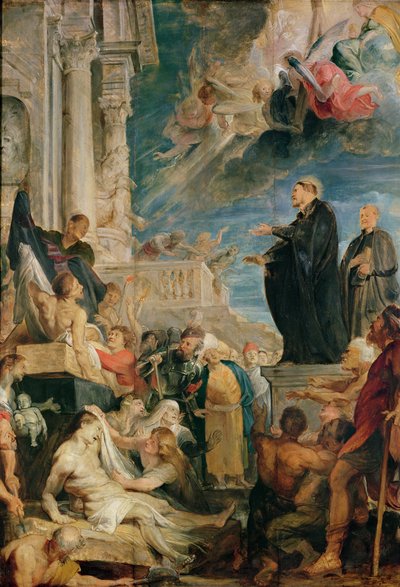 St. Francis Xavier Blessing the Sick by Peter Paul Rubens