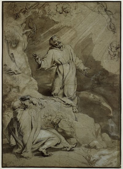 Stigmatization of Saint Francis of Assisi by Peter Paul Rubens