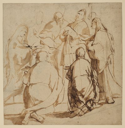 Studies for the Presentation in the Temple by Peter Paul Rubens