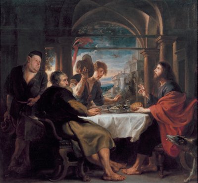 Supper at Emmaus by Peter Paul Rubens