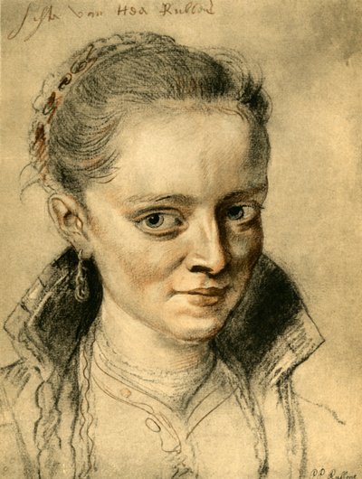 Suzanne Fourment, 1620 by Peter Paul Rubens