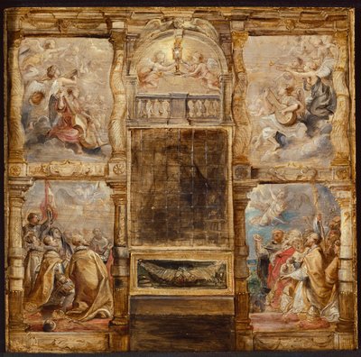 The Adoration of the Eucharist, c. 1626 by Peter Paul Rubens