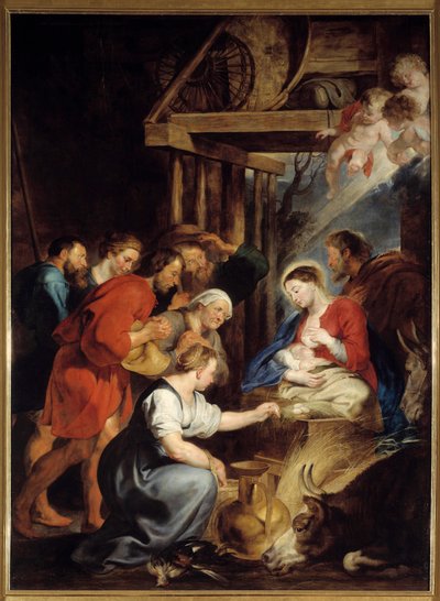 The Adoration of the Shepherds by Peter Paul Rubens