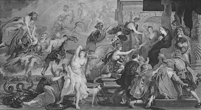 The Apotheosis of Henri IV and the Proclamation of the Regency of Marie de Medici by Peter Paul Rubens
