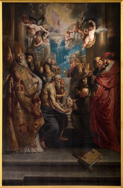 The Dispute of the Holy Sacrament, c.1609 by Peter Paul Rubens