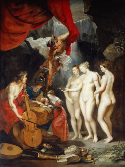 The Education of the Princess (The Marie de Medici Cycle) by Peter Paul Rubens