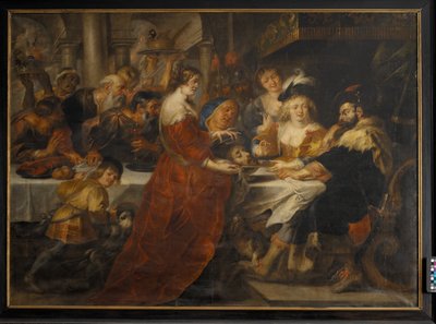 The Feast of Herod. Salome Bringing the Head of St John the Baptist on a Charger by Peter Paul Rubens