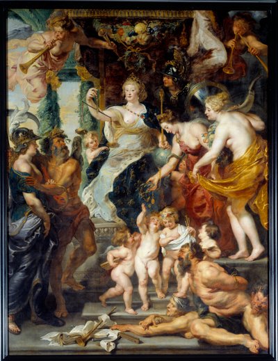 The Felicity of the Regency by Peter Paul Rubens