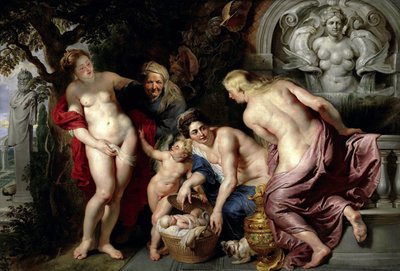 The Finding of the Child Erichthonius by Peter Paul Rubens