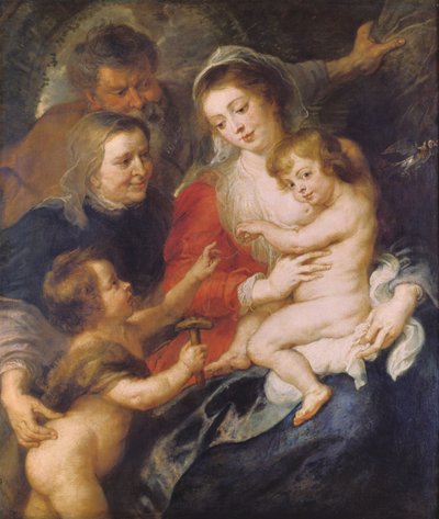The Holy Family with St. Elizabeth and the Infant St. John the Baptist by Peter Paul Rubens